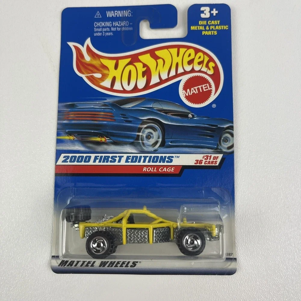 Hot Wheels Mattel Wheels 2000 First Edition Roll Cage #H5